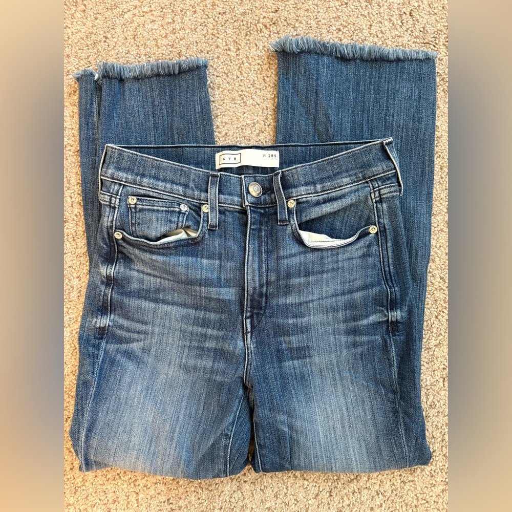 AYR Indigo Denim Trousers